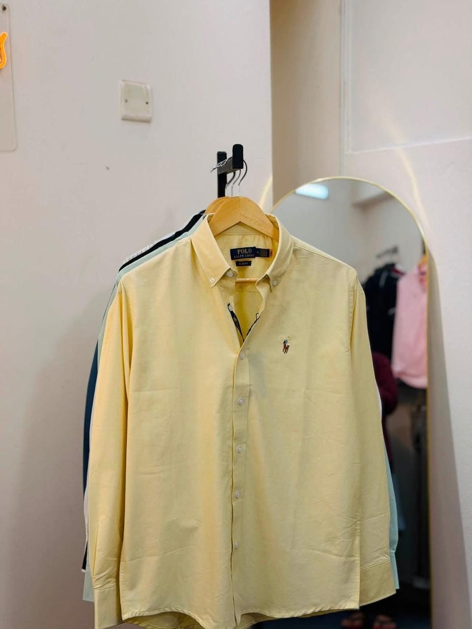 One color U.S polo shirt ( Premium)