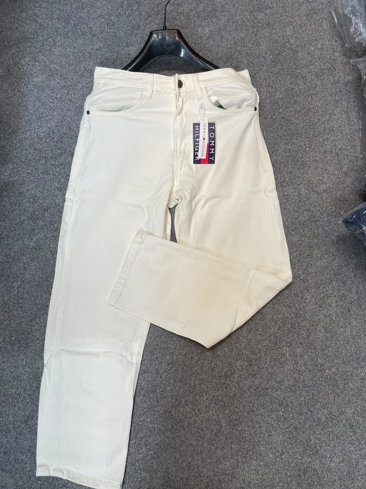 Baggy jeans (off white)